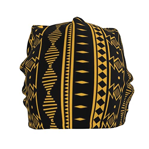 Image of African Slouchy Beanie Cap Winter Hats Casual Knit Beanie Skull Cap for Men and Women