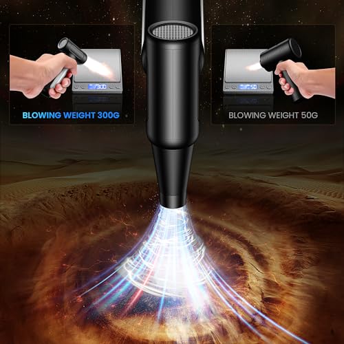 Transwarrior C3 Compressed-Air-Duster-Mini-Blower- Turbo Fan- 300000Rpm Electric Duster- Keyboard Cleaning Kit- No Canned- Replace Compressed Air Can- Jet Dry Blower- Car Dryer Air Blower- Pc Dusters thumb #3