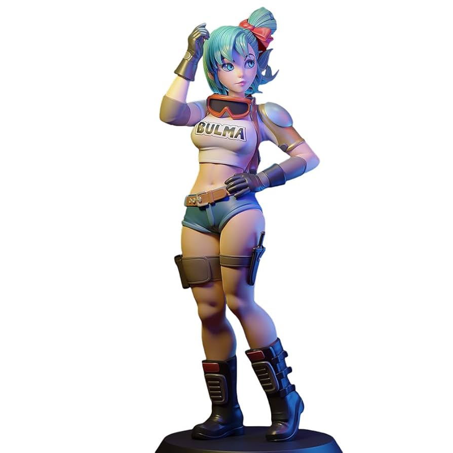 Amazon.co.jp: ブルマ P2 1/24 ミニチュア 立ちポーズ