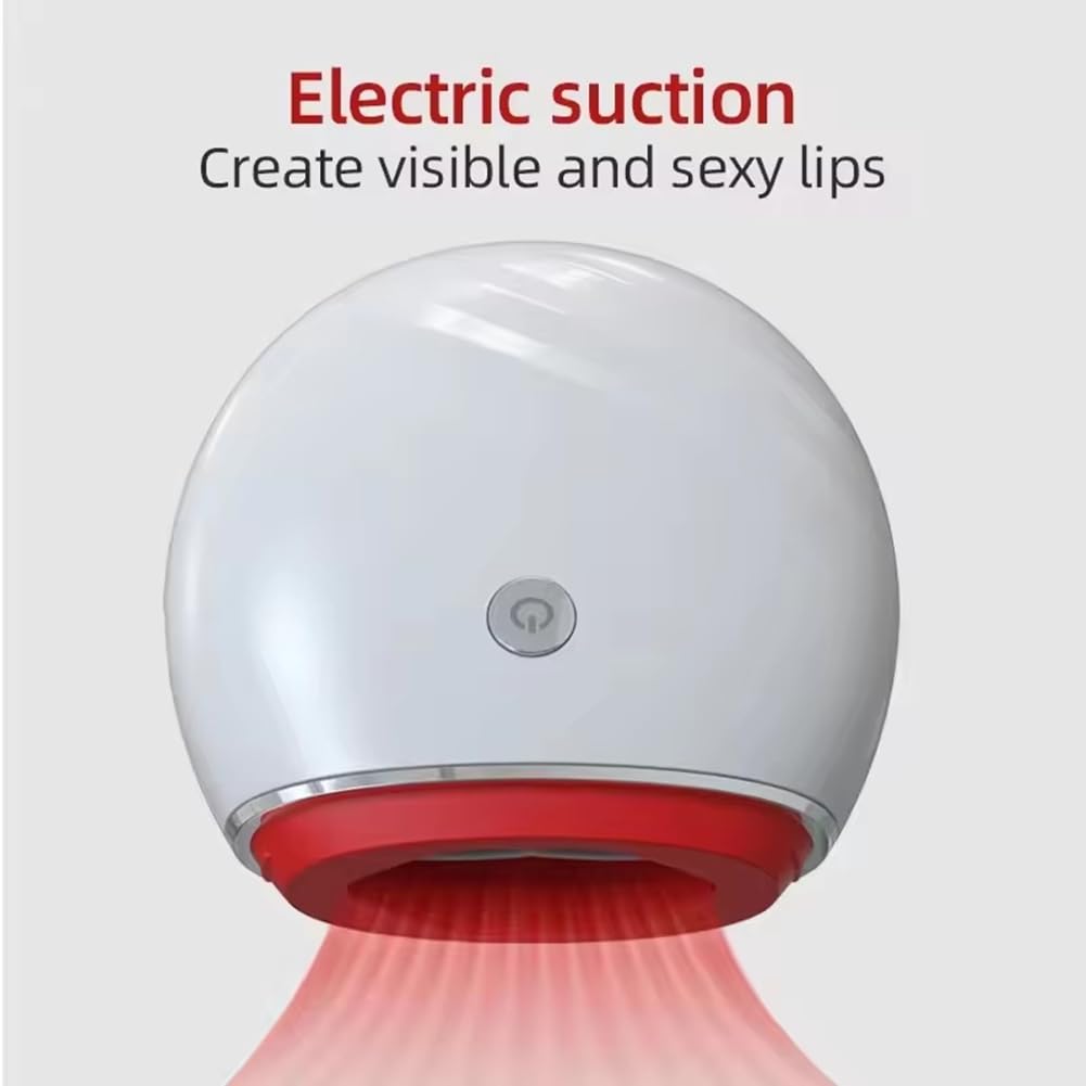 Dispositivo di Potenziamento Delle Labbra Professionale per Labbra Più Piene e Spesse - Plumper A Labbro Elettrico con Aspirazione Portatile