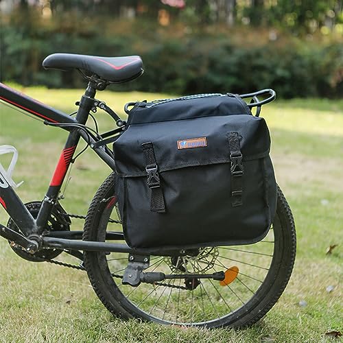 Sac de selle de vélo étanche HUIOP de grande capacité pour le cyclisme et rangement de bagages - 7