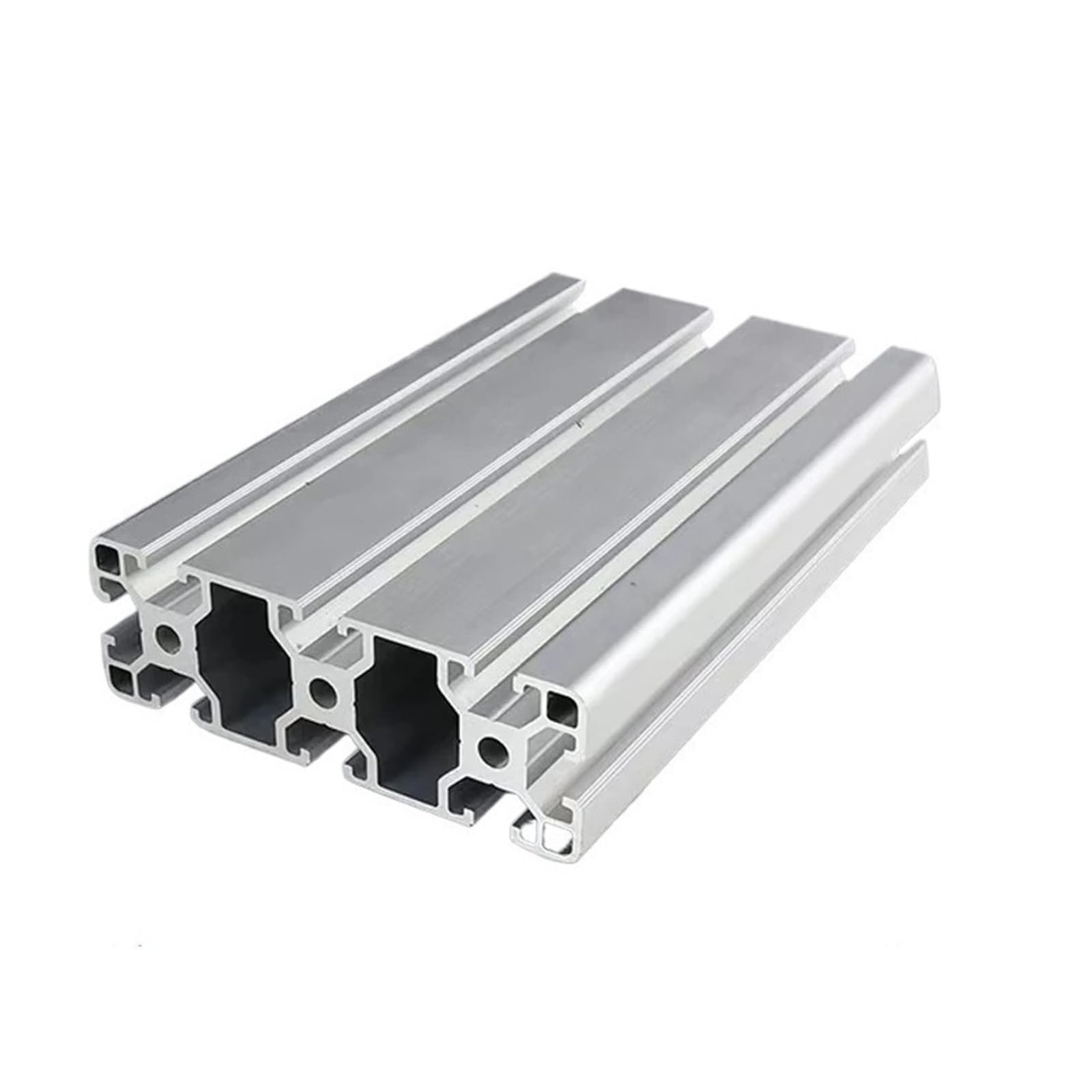 GTPBAO 40120 Profilo in alluminio con scanalatura a T e guida estrusa anodizzata lineare for telaio di attrezzature for banco da lavoro fai da te Binario estruso(Silver,1000mm long)