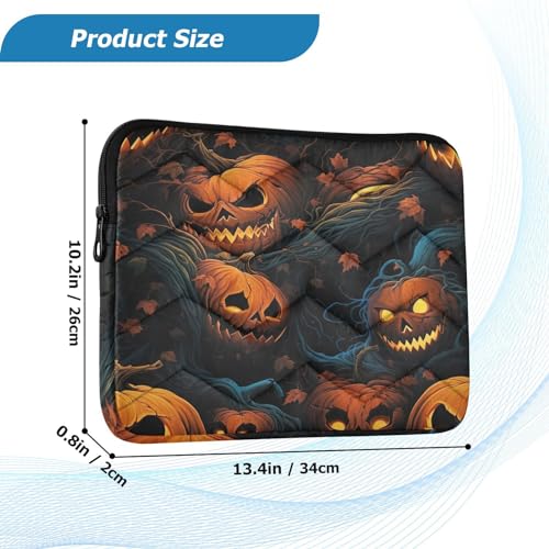 Funda para Laptop 13-14 Pulgadas Halloween Impermeable miniatura 3