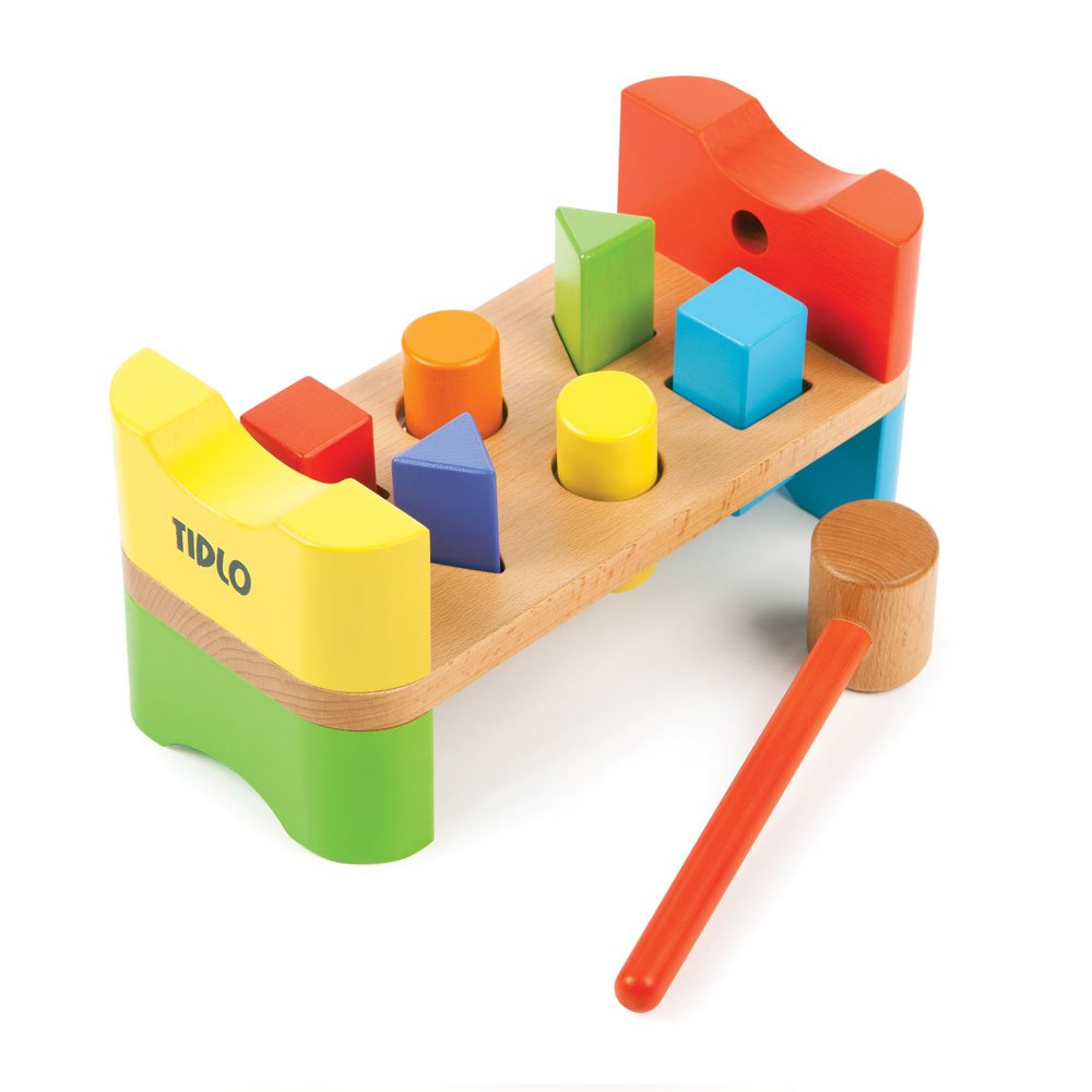 Tidlo Wooden My First Hammer Bench