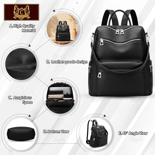 Image of Ethnic Style Waterproof Oxford Backpack for Women & Girls | Fashion Travel Canvas Look Nylon Bag | Large Capacity Printed Laptop Backpack for College