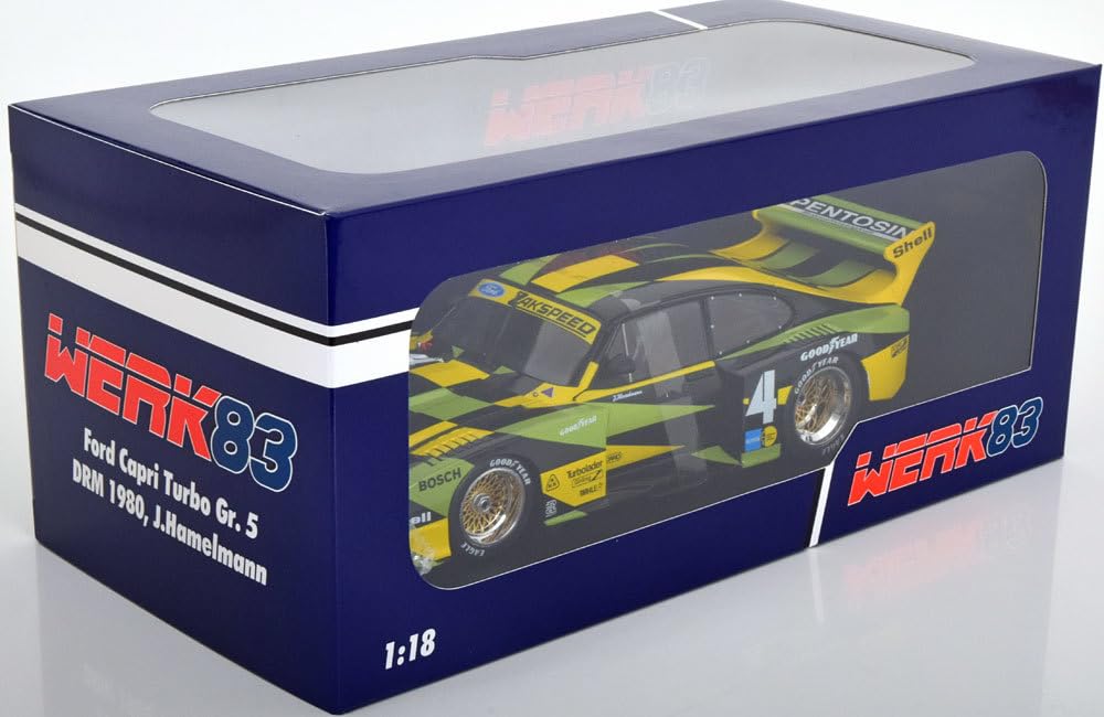 WERK83 1/18 フォードカプリ ターボ Gr.5 #4 DRM 1980