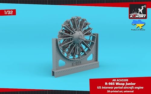 Miniatura 3 de Armory ACA3209-132 - R-985 Wasp Junior Aircraft Engine