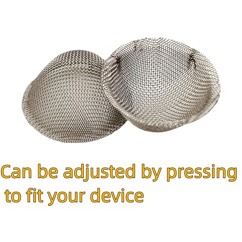 Pipe Screens 50 Pieces 3/4 Inch Tapered Design Clean Screens, 0.75 Inch 100% Stainless Steel Mesh, with a Storage Box - Image 5