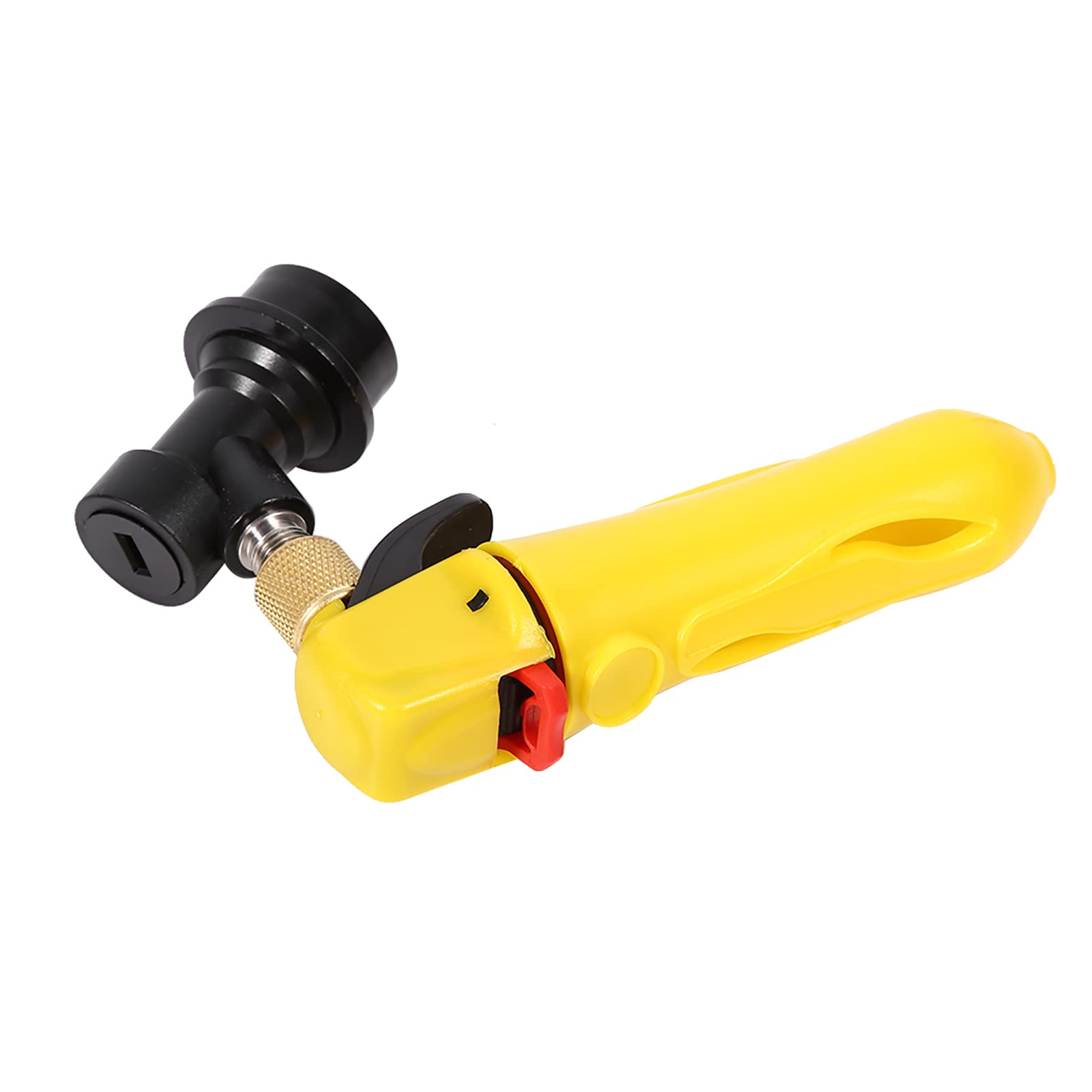 Cargador de barril portátil Inyector CO2 Dispensador de cerveza cónica Cerradura de bola para válvula de soda Homebrew (-JYA01666-01)