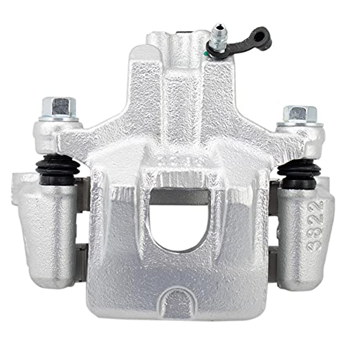 Image of TRQ Rear Brake Pad & Rotor Kit Ceramic Premium G-Coated Compatible with 2005 Toyota Avalon