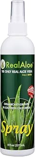 Real Aloe Vera Spray, 8 Fluid Ounce (Pack of 24)