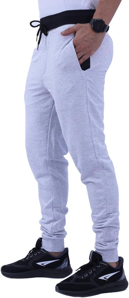 Calça Masculina Moletom Slim Jogger MXD Conceito Cores Tradicionais Calça Masculina Moletom Slim Jogger MXD Conceito Cores Tradicionais