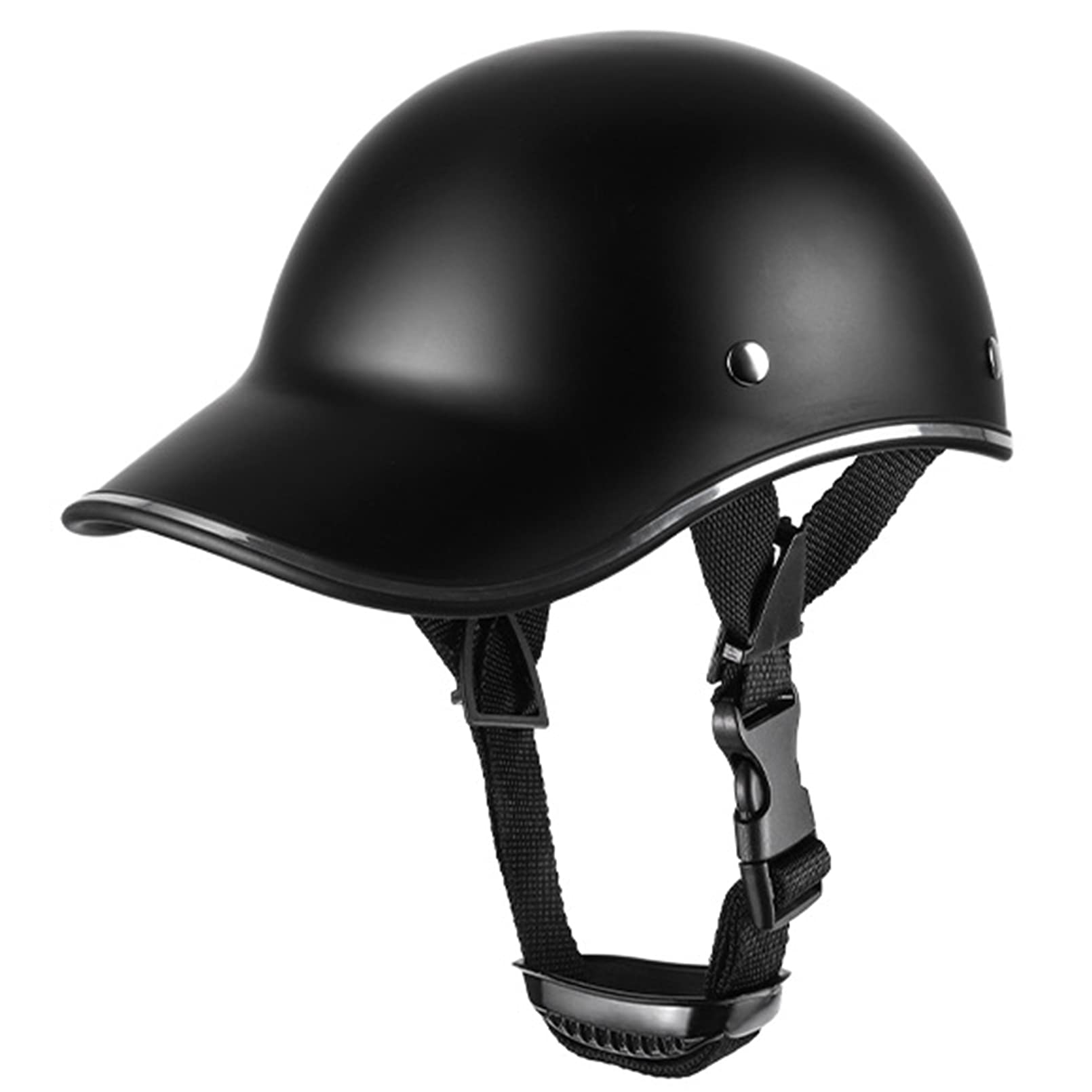 Buy Open Face Helmet Vintage Motorcycle Half Shell Helmet Men and Women