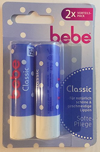 Preisvergleich Produktbild bebe young care classic duo pack Lippenpflege - 2x4,9g
