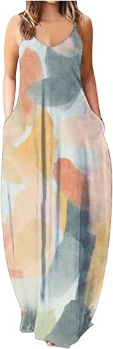 JEGULV Shirt Dresses for Women Womens 2023 Summer Floral Printed Sundress Sleeveless Fashion Weddin Guest Dresses