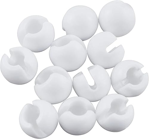 Miniatura 5 de 12 piezas de tope de cadena de cuentas para persianas enrollables, topes de cadena de cuentas transparentes para cadena de cuentas, accesorios de