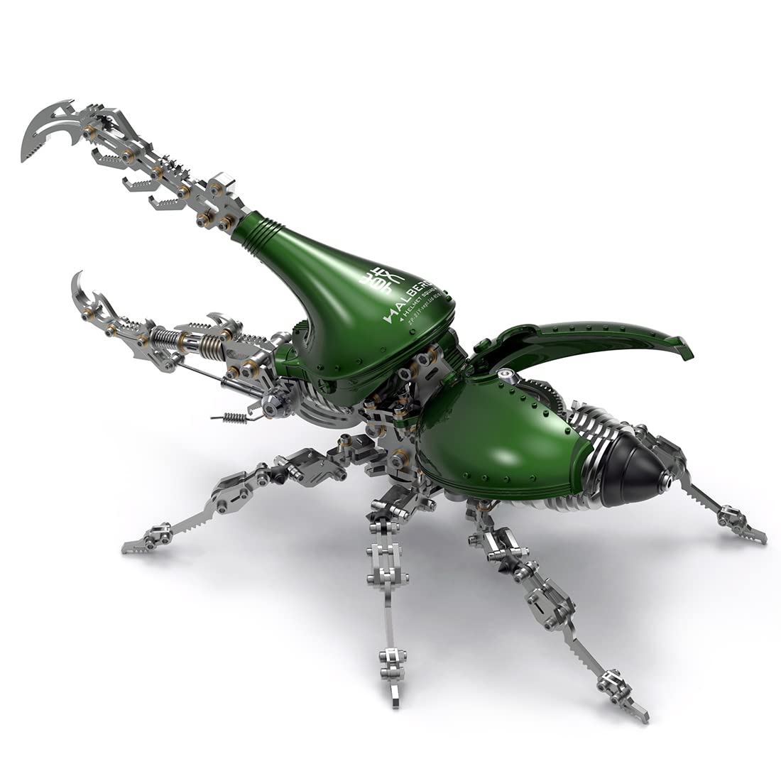 Zestaw 3D Metal Puzzle Mechaniczny Dynastes Model, 588 szt. Stalowych Metalowych Puzzle 3D 30CM Miniaturowe zestawy modeli, Puzzle 3D Łamigłówki Metalowe Ozdoby Stali Nierdzewnej Dorosłych