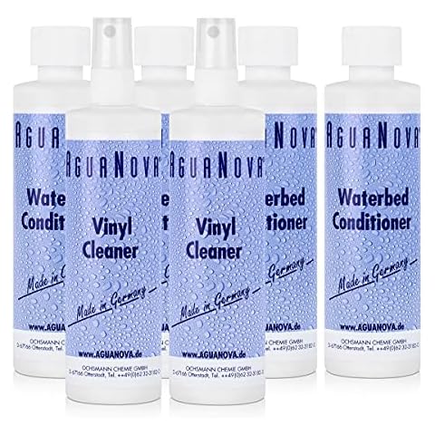 4x AguaNova Wasserbett Conditioner, 2x Vinyl Cleaner Cover