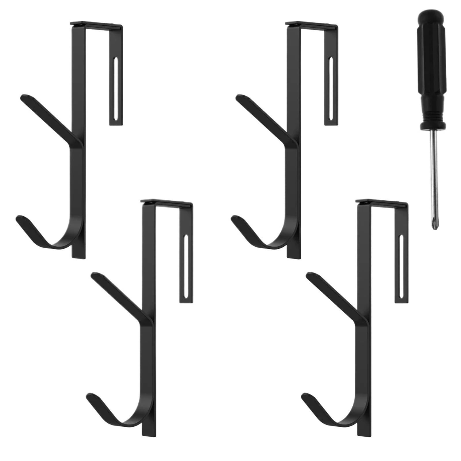 Weqyfdc 4Pcs Over The Door Hook Hooks Over The Door