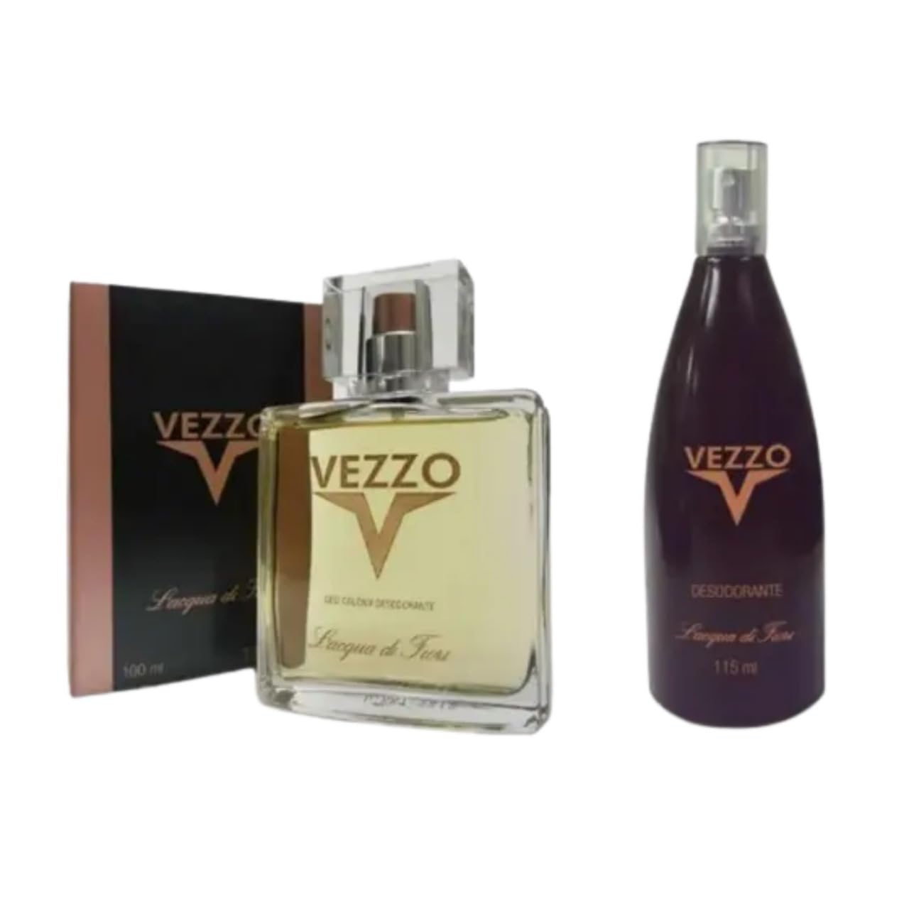 Kit Perfume Vezzo 100ml + Desodorante 115ml –Lacqua Di Fiori