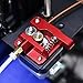 WINSINN 3D Printer Extruder, Works with Creality Ender 3 V2 Upgrades Aluminum RepRap Prusa i3 for MK8 Drive - Red