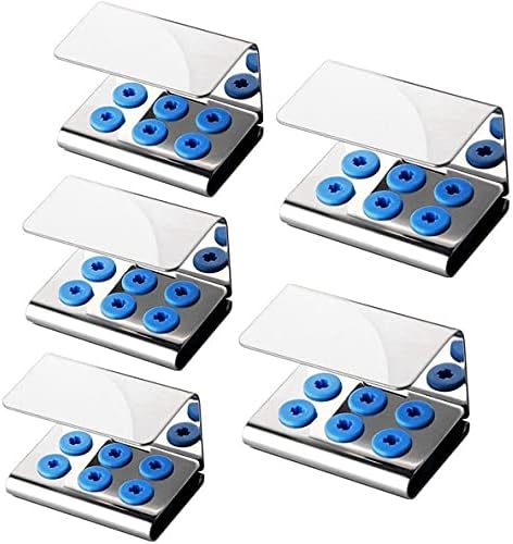 5pcs Dental Ultrasonic Scaler Tips Holder Stands