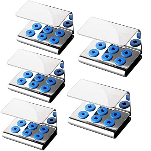 5Pcs Dental Ultrasonic Scaler Tips Holder Stands #TOP3