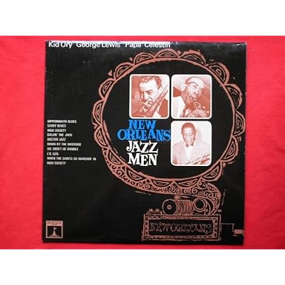 Ory, Kid New Orleans Jazz Men LP Saga ERO8011 EX/EX 1966 with George Lewis & Papa Celestin
