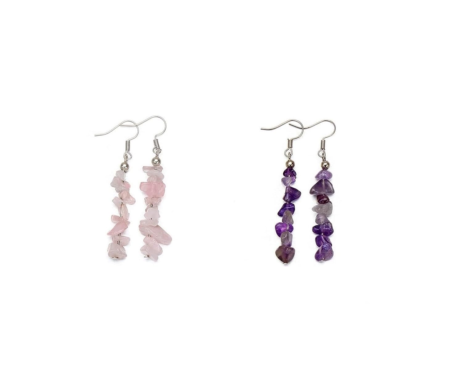 See full amazon price history chart for Astroghar Natural Rose Quartz and Amethyst Chips Uneven Cut Crystals Tops Jhumka Earring Ear Ring Pair For Women And Girls Astroghar Natural Rose Quartz and Amethyst Chips Uneven Cut Crystals Tops Jhumka Earring Ear Ring Pair For Women And Girls (B0CJCGJP89) Amazon Price History, Amazon Price Tracker