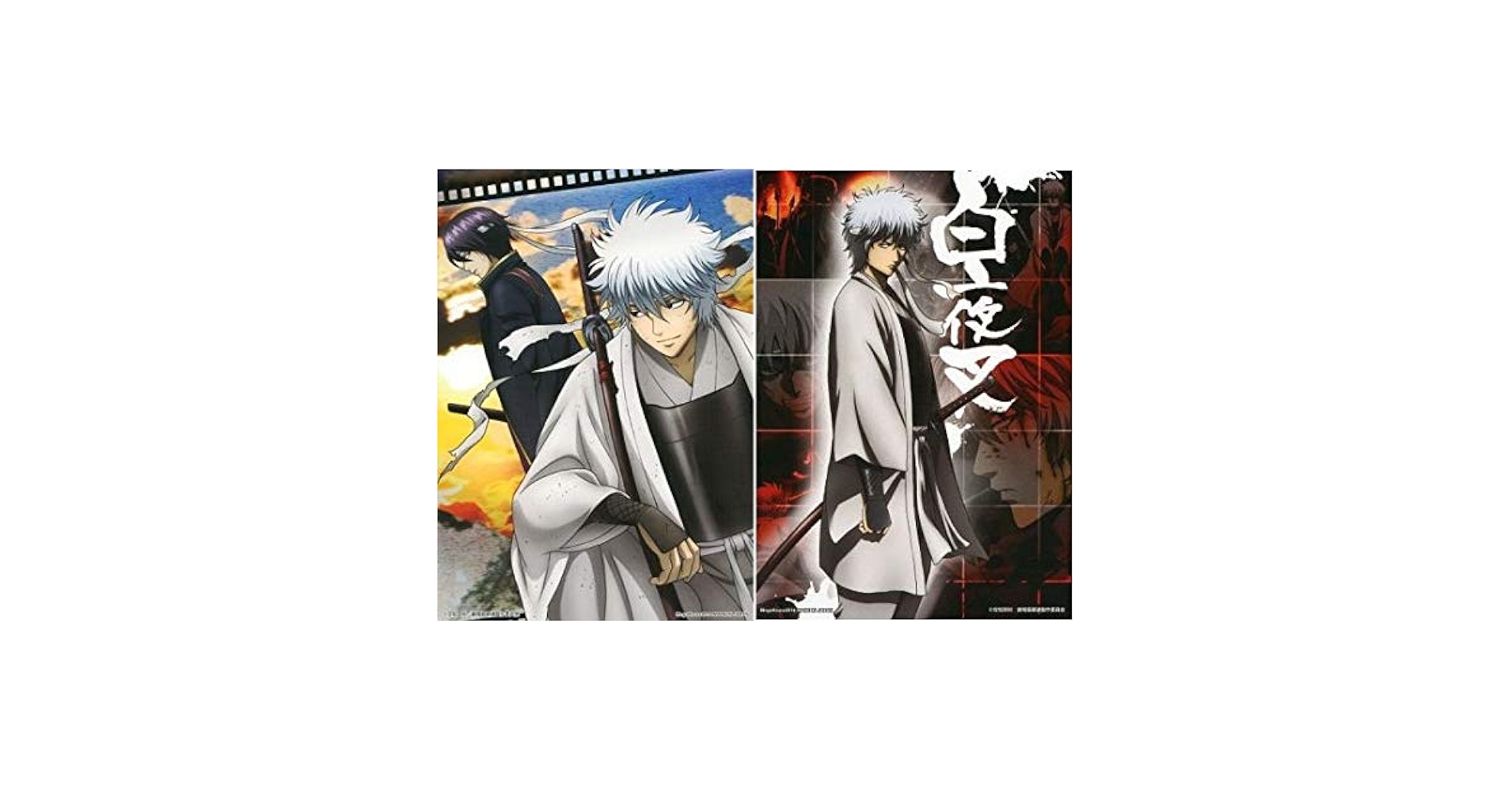 2012年　銀魂　ミニクリアファイルコレクション　BOX　白夜叉　神威　高杉晋助 2012年 銀魂 ミニクリアファイルコレクション BOX 白夜叉 神威