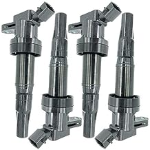 Set of 4 Ignition Coil Pack Compatible With Hyundai Accent IV V Bayon i20 II Coupe Active i30 Coupe Solaris Kia PRO CEED Rio IV Stonic 1.4 G4LC 2014- Replaces OEM 27301-03200 2730103200 4