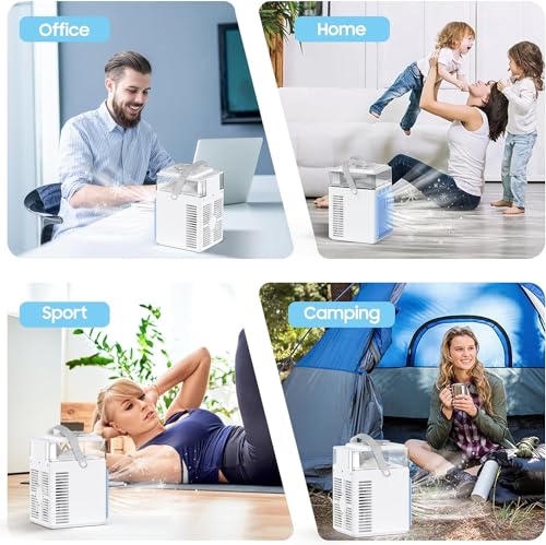 Portable-Air-Conditioners4-in-1-Rechargeable-Evaporative-Personal-Air-Cooler-APP-Remote-Control-Humidifier-with-6-Ice-Boxes-3-Speeds-Mini-AC-with-LED-Air-Conditioner-Desktop-Cooling-Fan-for-Bedroom