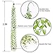 Lvydec 6pcs Artificial Vines Fake Greenery Garland Willow Leaves with Total 30 Stems Hanging for Wedding Party Home Garden Wall Decoration