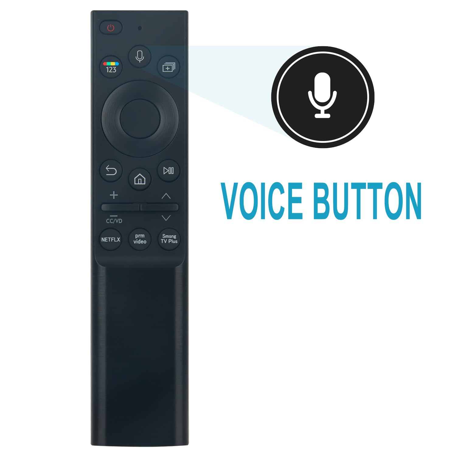 BN59-01357B - Telecomando vocale di ricambio per Samsung 4K Smart TV QN50QN90AAFXZA QN55QN90AAFXZA QN65QN90AAFXZA QN75QN90AAFXZA QN85QN90AAFXZA