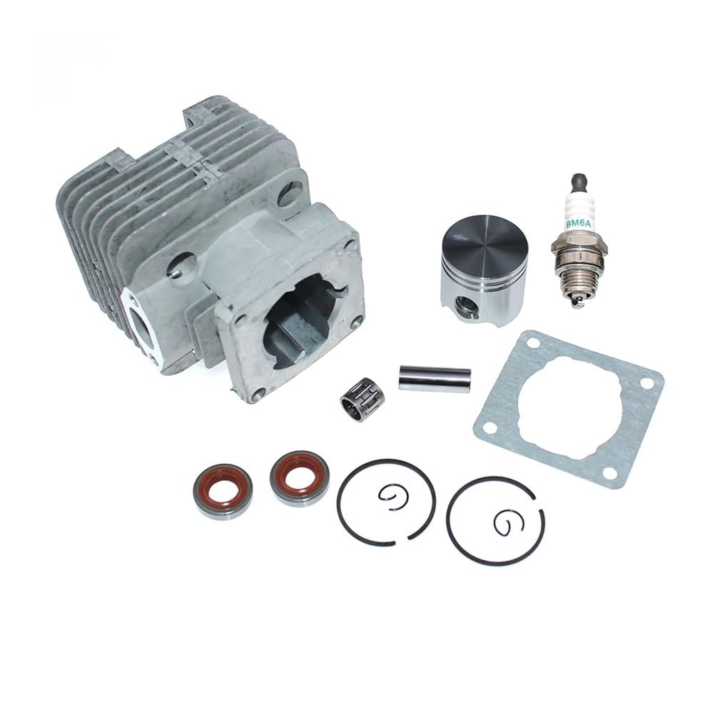 Kit Cilindro pistone 40MM Adatto for decespugliatore S-ihl FS250 FS250R HT250 HL250 4134 020 1214 Parti di Ricambio