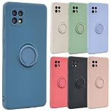 AQUOS sense6 ケース シリコンリング AQUOSsense6 ソフトケース カバー クリアケース スマホケース 薄型 保護 耐衝撃 SH-54B SH54B SHG05 SH-M19 SHM19 アクオスセンス6 docomo au 楽天モバイル ネイビー A700AS6NB