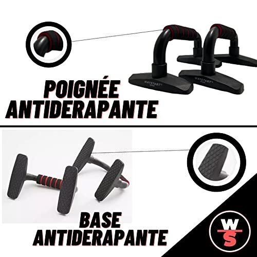 Push-up bars, handgrepen ideaal voor krachttraining, training, fitness, borstspieren, triceps schouders, rug voor indoor… - Image 4