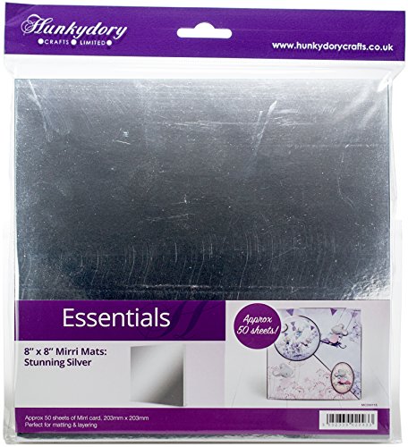 Feuilles Mirri Mat Argenté anti-traces pour finitions impeccables