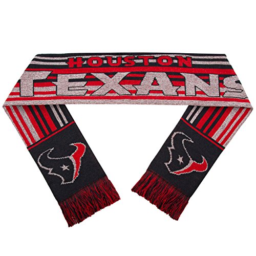 FOCO Houston Texans 2016 Glitter Stripe Scarf