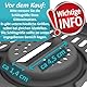 2 x ZauberFry Gitterstöpsel kompatibel mit Ninja AF300EU, AF400EU, AF451EU, AF500DE, SL400EU Heißluftfritteuse, kein Durchfallen der Lebensmittel mehr, Zubehör, lebensmittelecht, temperaturbeständig