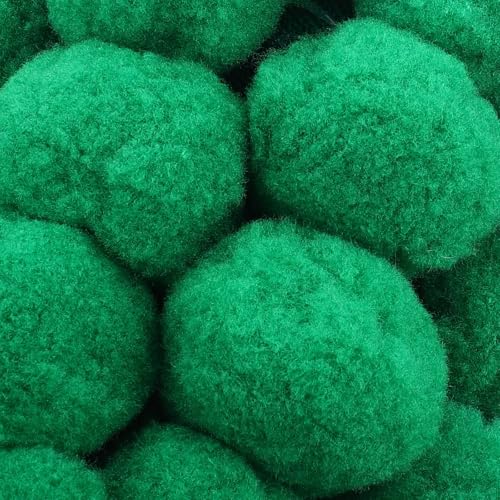 Gorro de brócoli Sosoport con aislamiento térmico cómodo de punto y pompón grande 3