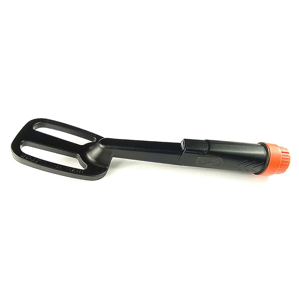Unterwasser Metalldetektor Puls Pinpointer Induktion Tauchen Schatz Wasserdichter Metalldetektor Handheld Coil Metallfinder (Schwarz)