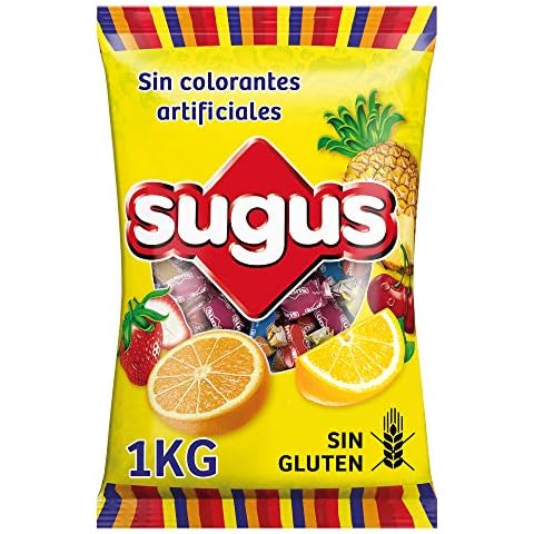 Sugus Caramelos Masticables de Frutas sin Gluten (1kg) Cover