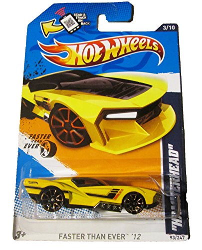 Hot Wheels Faster Than Ever 12 (3/10) Hammerhead (93/247) - Yellow