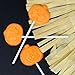 Halloween Pumpkin Lollipops Jack O' Lantern Halloween Candy Suckers - 12 Individually Wrapped Halloween Trick or Treat Candy - Halloween Party Favors - Halloween Themed Candy for Goodie Bag Fillers