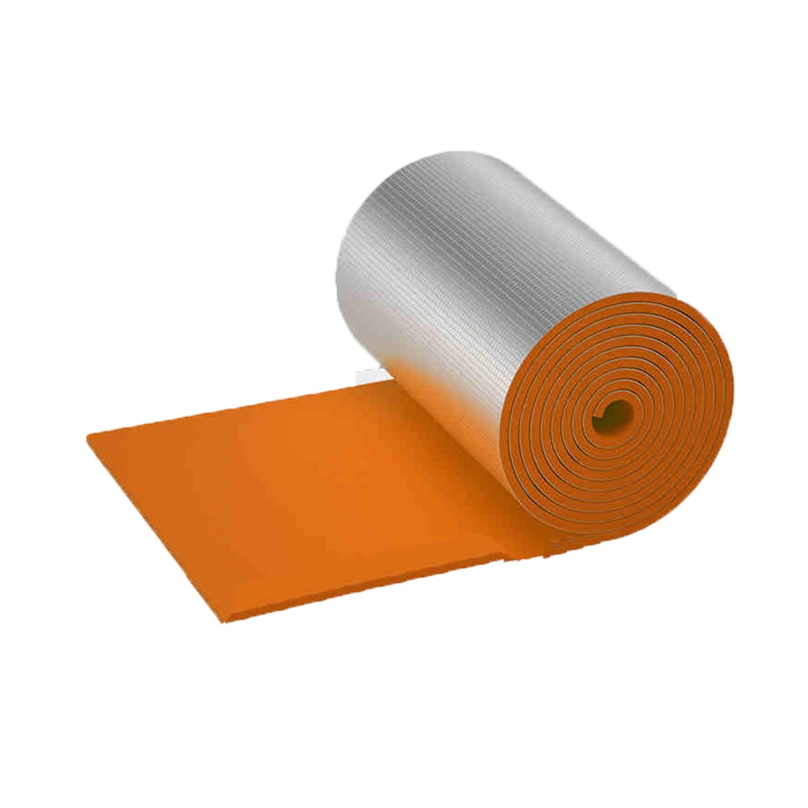 Tapete de aislamiento acústico de papel de aluminio autoadhesivo, tablero de aislamiento acústico para techos, suelos y techos de automóviles, cortable y versátil