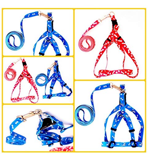 PiniceCore 1 x Nylon Haustier-Katze-Hund Welpen-Leinen Blei-Gurt-Seil-Hot