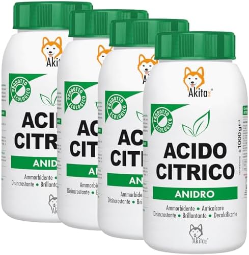 Acido Citrico Anidro Biologico 1,15 Kg - 100% Puro Per Pulizia Casa E Lavatrice - Foto 7