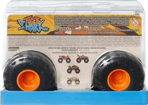 Hot Wheels Monster Trucks Oversized Tiger Shark in 1:24 Scale - image 6