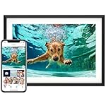 10.1'' Digital Picture Frame with 32GB Storage, Digital Photo Frame with 1280x800 IPS Touch Screen, Share Photos/Videos and Send Best Wishes via Free App